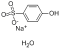 4-HYDROXYBENZENESULFONIC ACID SODIUM SALT HYDRATE Structure