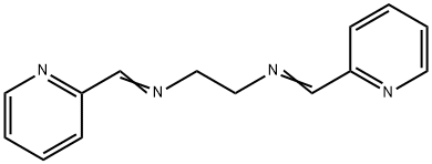 2,2'-エチレンビス(ニトリロメチリジン)ビスピリジン 化学構造式