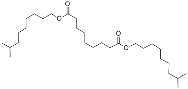 アゼライン酸ジイソデシル 化学構造式