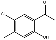 5'-クロロ-2'-ヒドロキシ-4'-メチルアセトフェノン 化学構造式