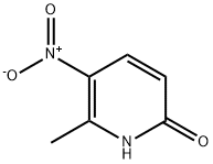 6-ヒドロキシ-2-メチル-3-ニトロピリジン 化学構造式