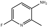 3-Amino-6-fluoro-2-methylpyridine Structure