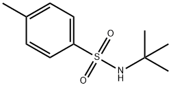 N-叔丁基-4-甲基苯磺酰胺, 2849-81-2, 结构式