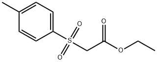 (p-トリルスルホニル)酢酸エチル 化学構造式