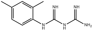 N1-(2,4-ジメチルフェニル)ビグアニド 化学構造式