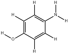 4-AMINOPHENOL-D7 Structure