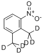 2,6-ジメチル-D6-ニトロベンゼン 化学構造式