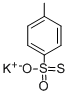 4-甲基-硫代苯磺酸钾盐 结构式