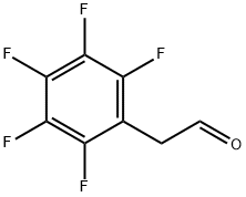 2-(perfluorophenyl)acetaldehyde Structure