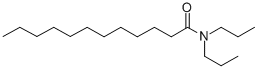 N,N-dipropyldodecanamide Structure