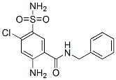 2-amino-N-benzyl-4-chloro-5-sulphamoylbenzamide Struktur