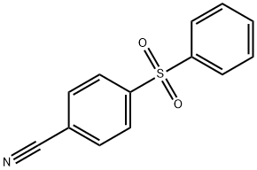4-(苯磺酰基)苯腈, 28525-13-5, 结构式