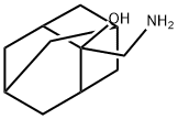 2-AMINOMETHYL-ADAMANTAN-2-OL Struktur