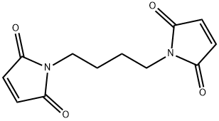 N,N'-テトラメチレンビス(マレインイミド) 化学構造式