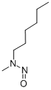 nitrosomethyl-N-hexylamine Structure