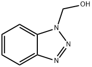 1H-BENZOTRIAZOLE-1-METHANOL Struktur