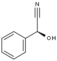 (S)-Hydroxyphenylacetonitrile Struktur