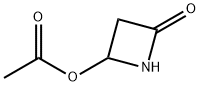4-乙酰氧基-2-氮杂环丁酮,28562-53-0,结构式
