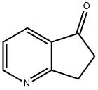 6,7-ジヒドロ-5H-シクロペンタ[B]ピリジン-5-オン 化学構造式
