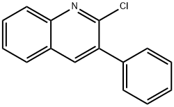 2-CHLORO-3-PHENYLQUINOLINE Structure