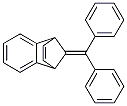 11-Benzhydrylidenetricyclo[6.2.1.02,7]undeca-2,4,6,9-tetrene Struktur