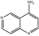 4-アミノ-1,6-ナフチリジン 化学構造式