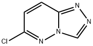 6-クロロ-1,2,4-トリアゾロ[4,3-b]ピリダジン 化学構造式