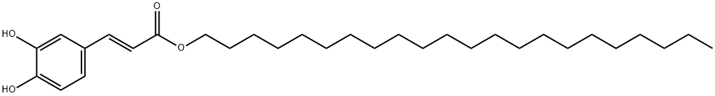咖啡酸二十二酯 结构式