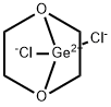 塩化ゲルマニウム(II)ジオキサン錯体(1:1) 化学構造式