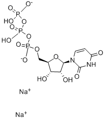 URIDINE-13C9, 15N2-5 TRIPHOSPHATE SODI U Structure