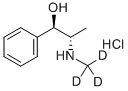 (1R,2S)-(-)-EPHEDRINE-D3 HCL (N-METHYL-D3) Structure