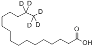 十六烷酸-15,15,16,16,16-D5,285979-77-3,结构式