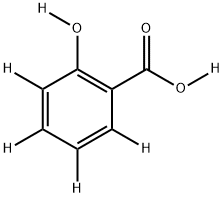 邻羟基苯甲酸-D6, 285979-87-5, 结构式