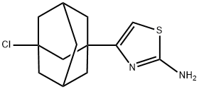 4-(3-chloro-1-adamantyl)-1,3-thiazol-2-amine,28599-75-9,结构式