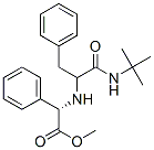 Benzeneacetic acid, alpha-[[2-[(1,1-dimethylethyl)amino]-2-oxo-1-(phenylmethyl)ethyl]amino]-, methyl ester, (alphaS)- (9CI)|