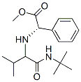 Benzeneacetic acid, alpha-[[1-[[(1,1-dimethylethyl)amino]carbonyl]-2-methylpropyl]amino]-, methyl ester, (alphaS)- (9CI) Structure