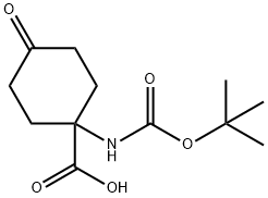 Cyclohexanecarboxylic acid, 1-[[(1,1-dimethylethoxy)carbonyl]amino]-4-oxo- (9CI) price.