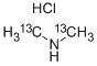 DIMETHYL-13C 2-AMINE HYDROCHLORIDE Structure
