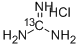 胍-13C 盐酸盐, 286013-04-5, 结构式