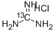 GUANIDINE-13C HYDROCHLORIDE Structure