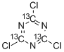 CYANURIC-13C3 CHLORIDE  99 ATOM % 13C Struktur
