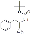 (2S,3S)-N-Boc-3-amino-1,2-epoxy-4-phenylbutane Struktur