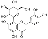 荭草苷,28608-75-5,结构式