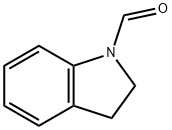 インドリン-1-カルボアルデヒド 化学構造式
