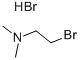 N,N-二甲胺基溴乙烷氢溴酸盐, 2862-39-7, 结构式