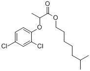 isooctyl 2-(2,4-dichlorophenoxy)propionate    Struktur