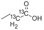 BUTYRIC-1,2-13C2 ACID Struktur