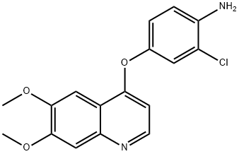 2-氯-4-(6,7-二甲氧基-4-基氧基)苄胺