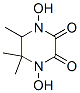 2,3-Piperazinedione,1,4-dihydroxy-5,5,6-trimethyl-(9CI) Structure