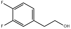 3,4-ジフルオロフェネチルアルコール 化学構造式